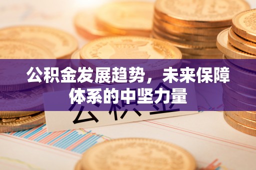 筠连公积金发展趋势，未来保障体系的中坚力量